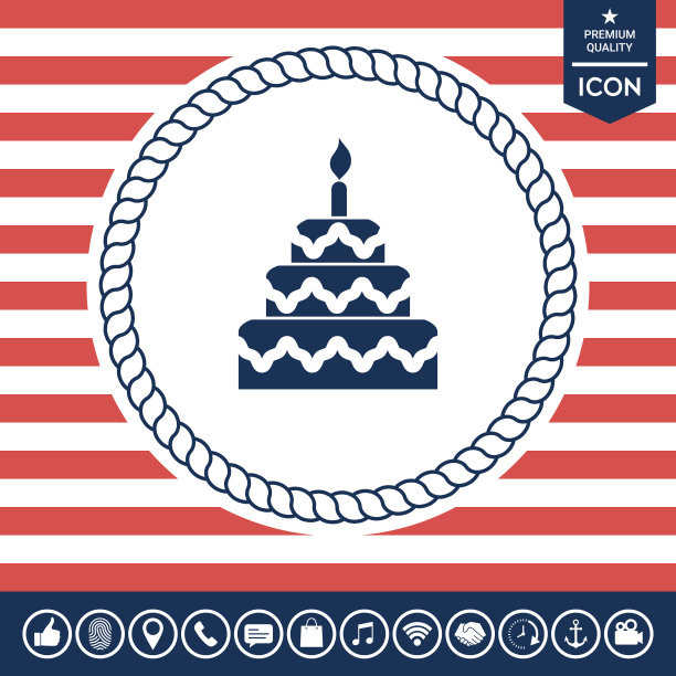 蛋糕图标图片下载