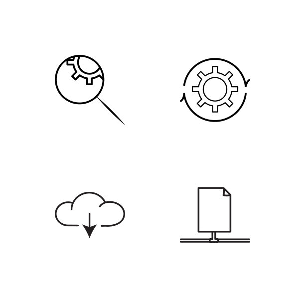 网页简单概述图标集图片下载