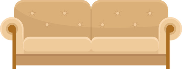 舒适的沙发现代米色沙发客厅图片下载