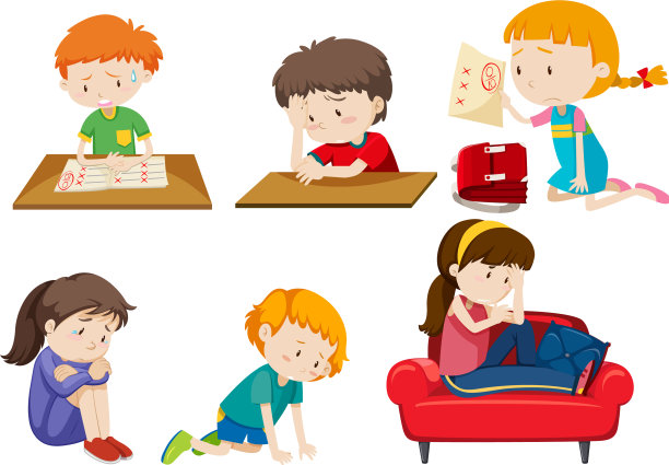 抑郁儿童组图片下载