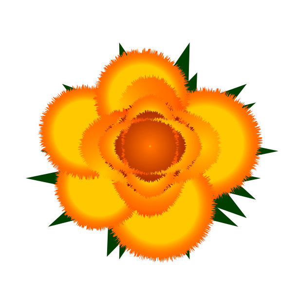 黄玫瑰图标图片下载