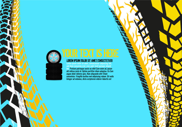 汽车轮胎背景31图片下载