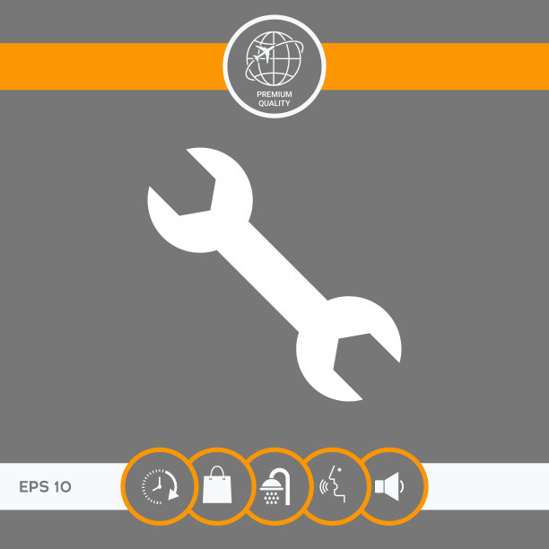 扳手图标符号图片下载
