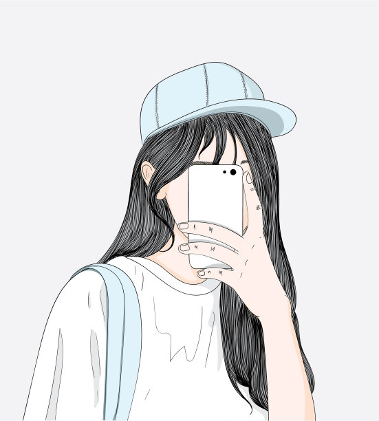 她对着浴室镜子自拍了一张图片下载