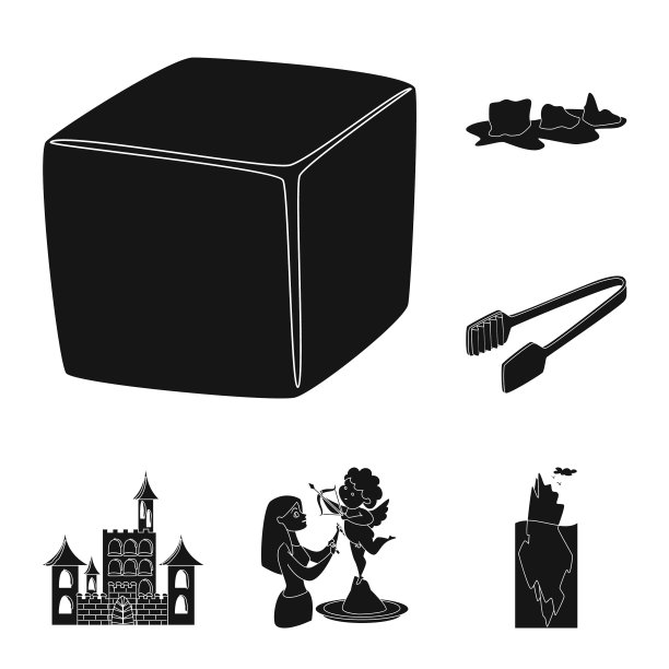 设计冷透明的图标套图片下载