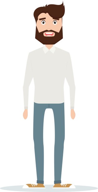 抽象的可爱的男人图片下载