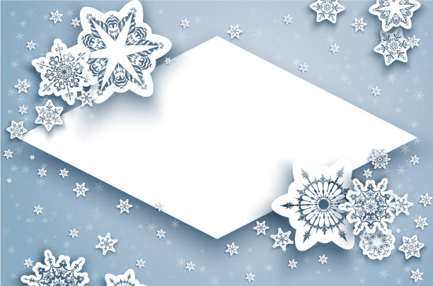 冬天的卡片和雪图片下载