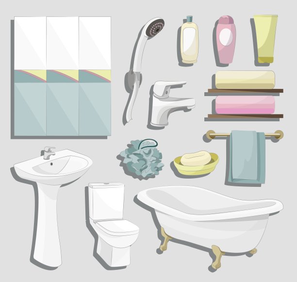 浴室图标设置图片下载