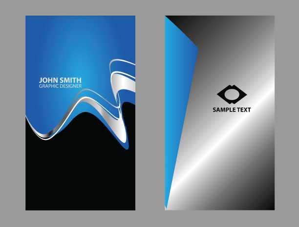 垂直的名片图片下载