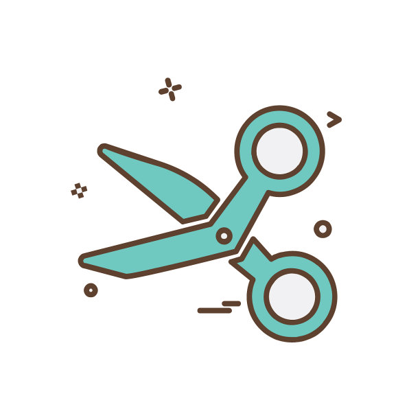 剪刀图标设计图片下载