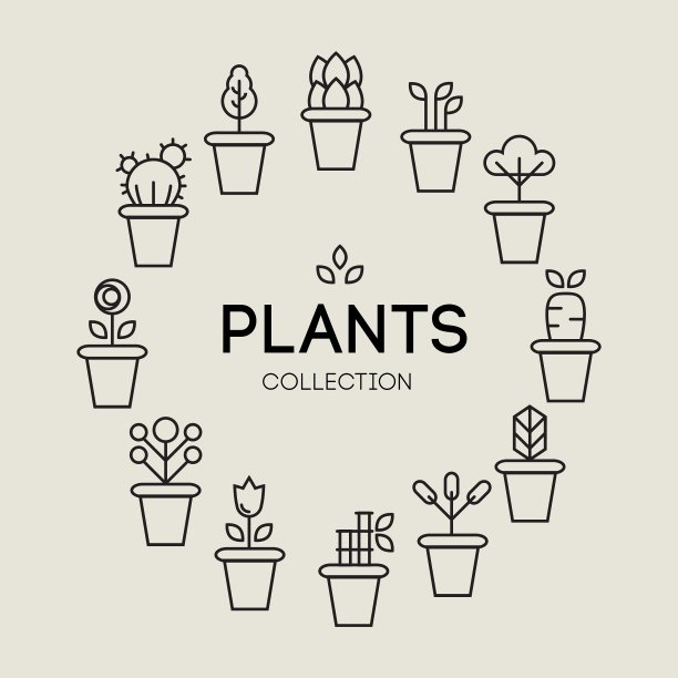 花盆花园的图标图片下载