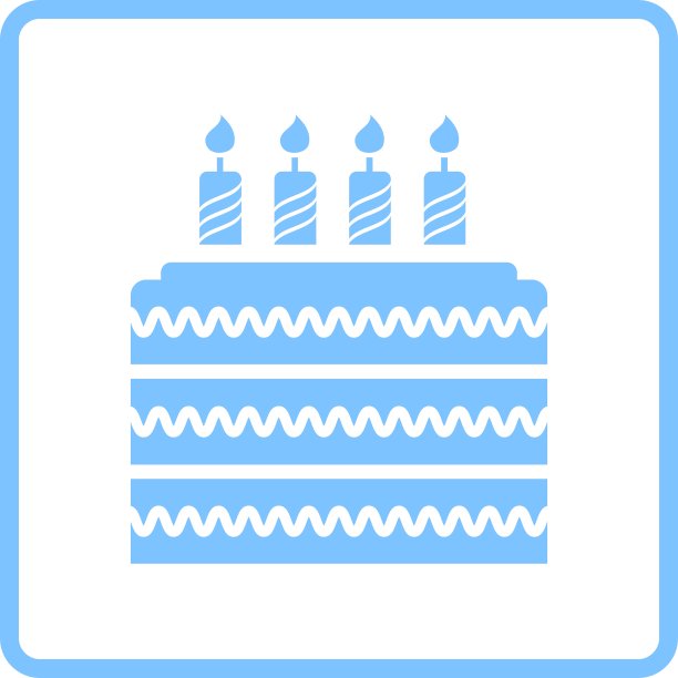 方蛋糕图标图片下载