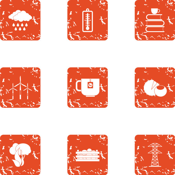 背包图标设置垃圾摇滚风格图片下载