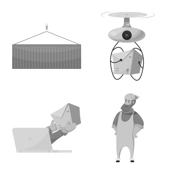 货物及货物标志集图片下载