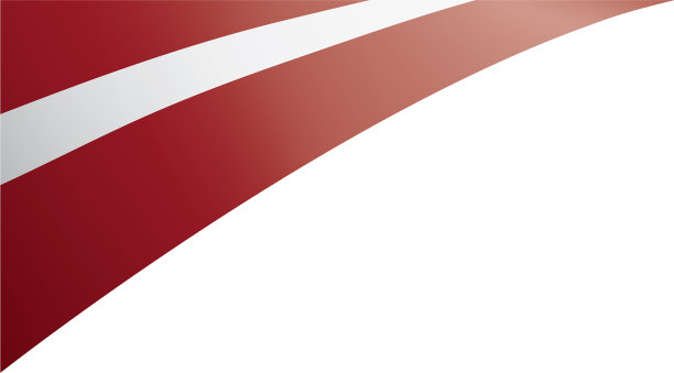 拉脱维亚国旗上有白色图片下载