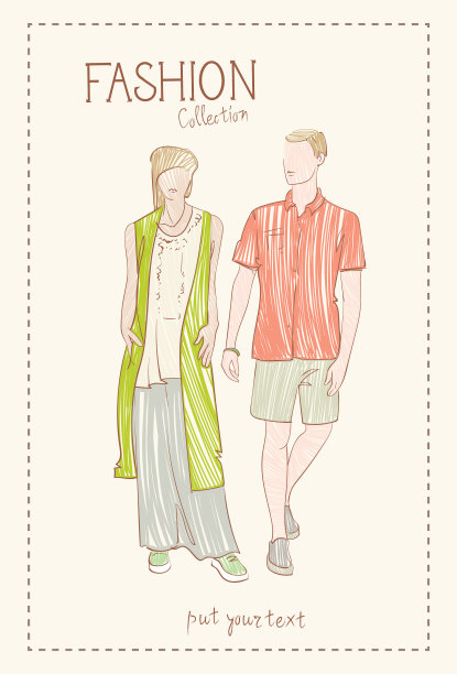 男装和服装集的时尚收藏图片下载