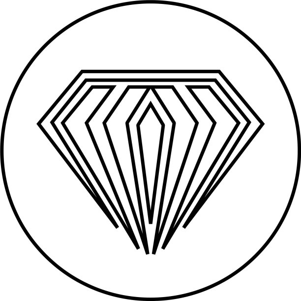 钻石标志设计灵感图片下载