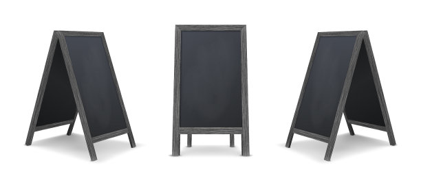 逼真的特殊菜单公告板图标设置图片下载