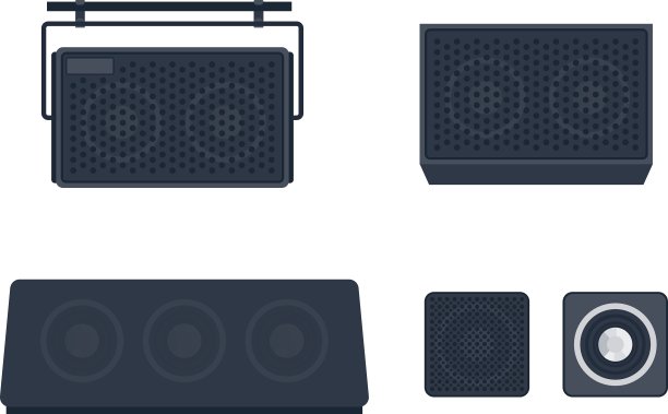 音乐扬声器图片下载