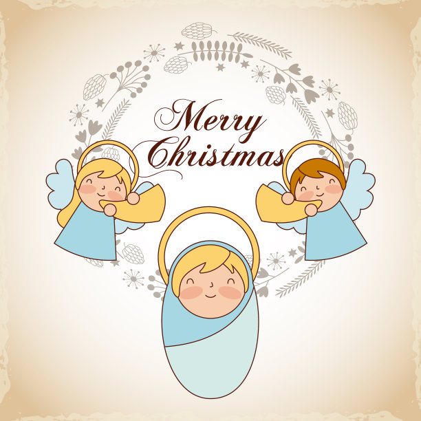 圣诞马槽顿悟图片下载