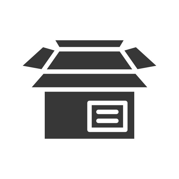 空盒子运输和交付概念集图片下载