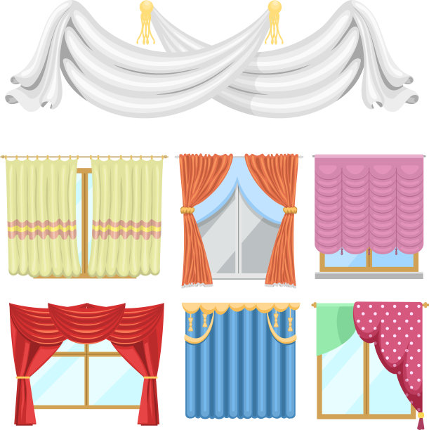 窗帘和房间的百叶窗是房子的安乐窝图片下载