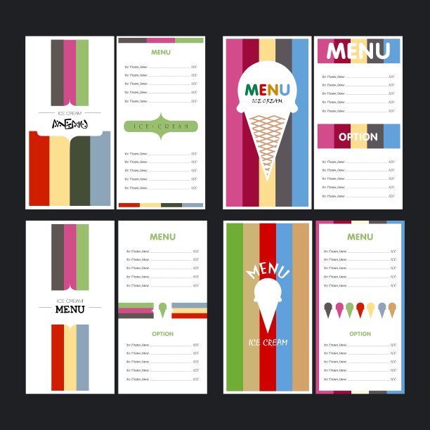 菜单设计图片下载