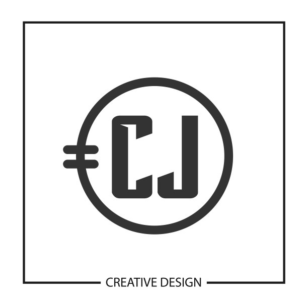字母CJ Logo模板设计图片下载