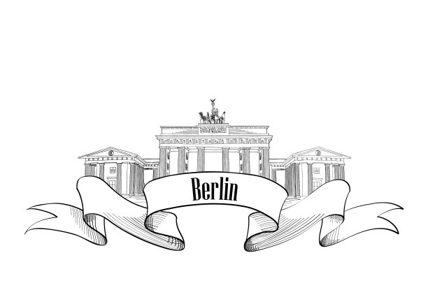 柏林是德国著名的旅游地标图片下载