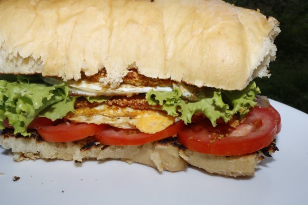 素三明治图片下载