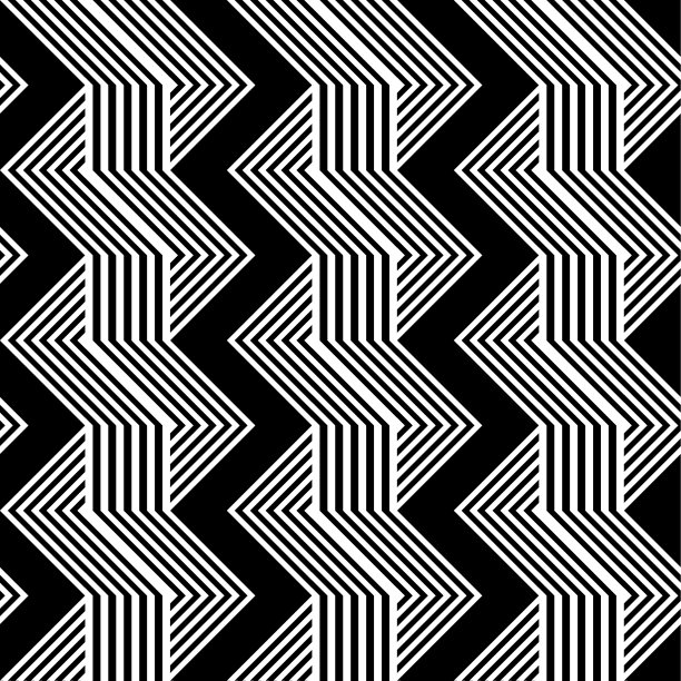 设计无缝单色之字形图案图片下载