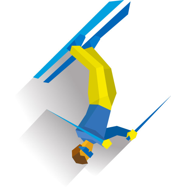 自由式滑雪、u型场地滑雪或坡面滑雪图片下载