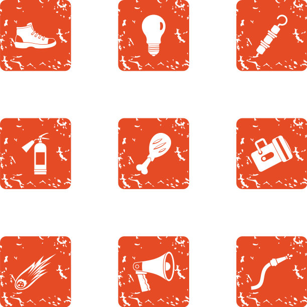 防御图标设置垃圾风格图片下载