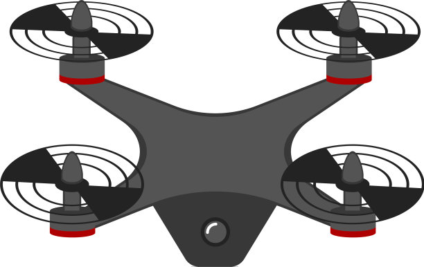 孤立的无人机玩具图标图片下载