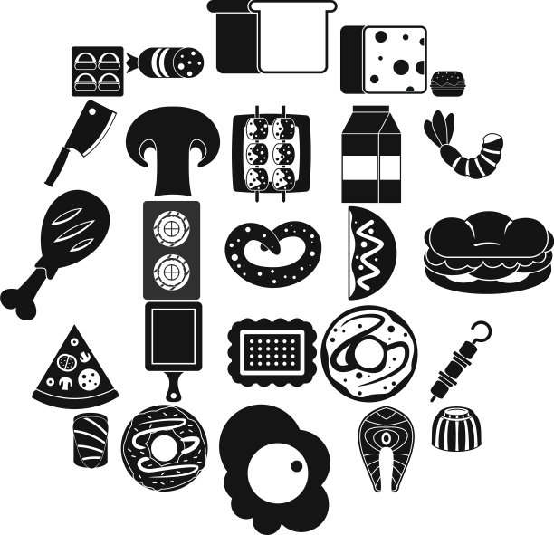 Yummy图标设置简单的风格图片下载