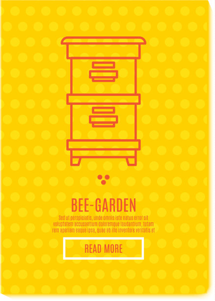 阳光养蜂旗帜蜂蜜产品图片下载