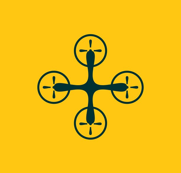 无人机quadrocopter图标图片下载