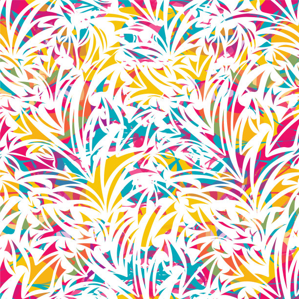 花图案花无缝背景图片下载