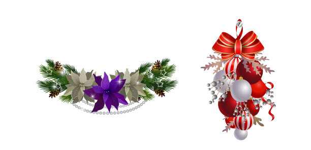 圣诞元素为您的设计图片下载