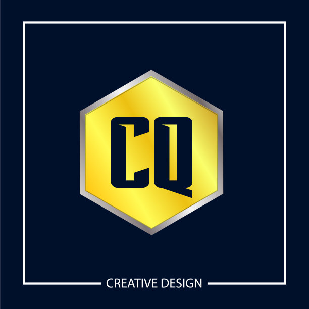 首字母cq标志模板设计图片下载