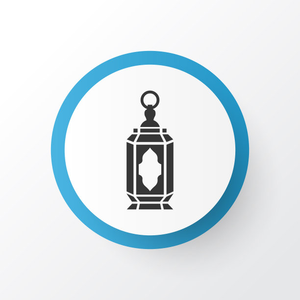 灯笼图标象征优质孤立图片下载