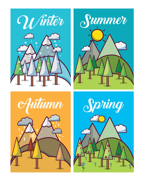 一套气象图图片下载