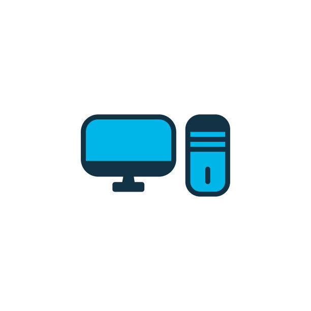 PC图标彩色符号优质隔离图片下载