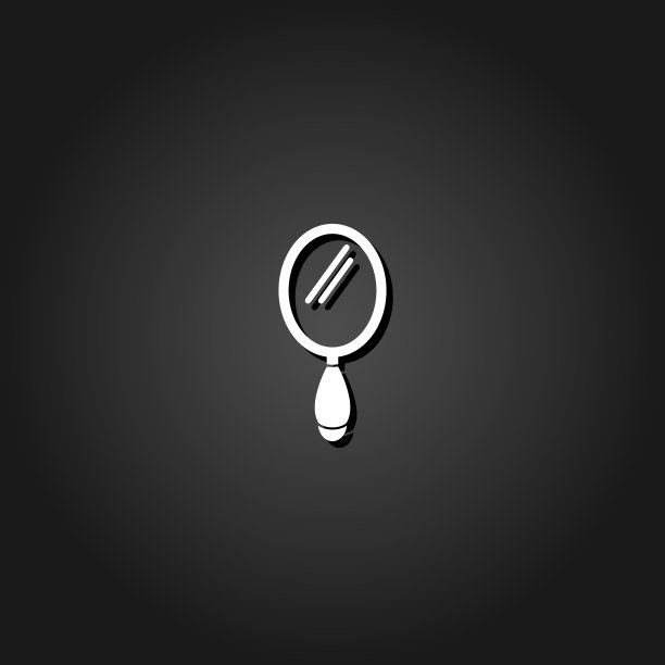 手镜图标平放图片下载