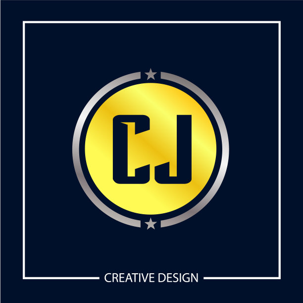 字母CJ Logo模板设计图片下载