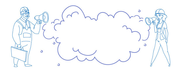 资深男女建筑工夫妇持有图片下载