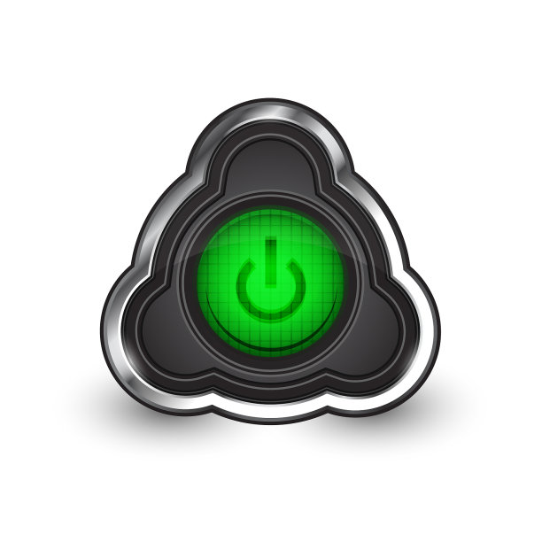 技术未来的启动电源按钮图片下载