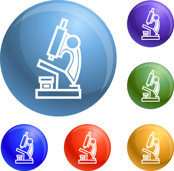 显微镜图标设置图片下载