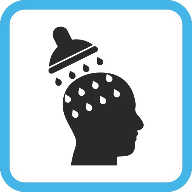 洗脑图标在一个框架图片下载