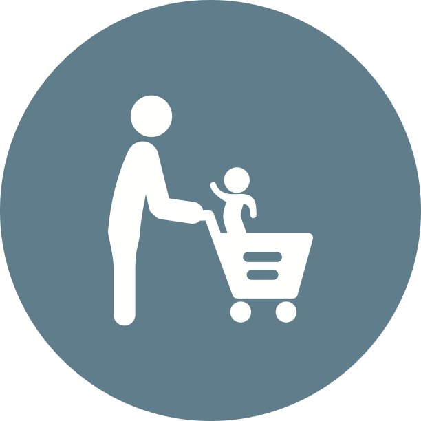 父亲儿子购物图片下载